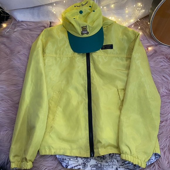 Teddy Fresh Jackets & Blazers - Teddy fresh hat and reversible yellow jacket